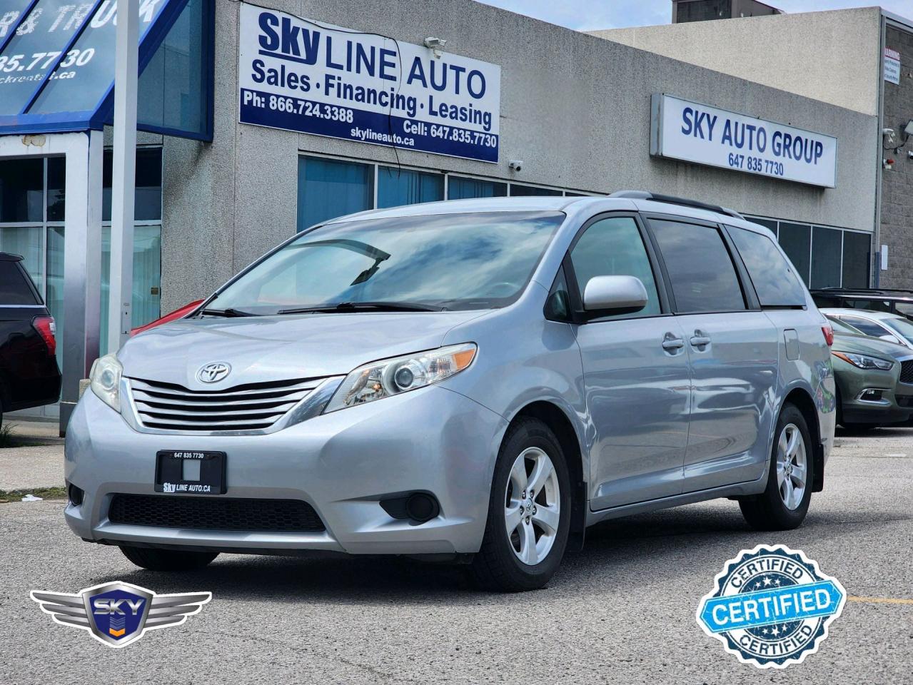 Used 2015 Toyota Sienna LE | 8 PASSEGER | FWD | DUAL CLIMATE | POWER SLIDING DOORS | BACKUP for sale in Concord, ON