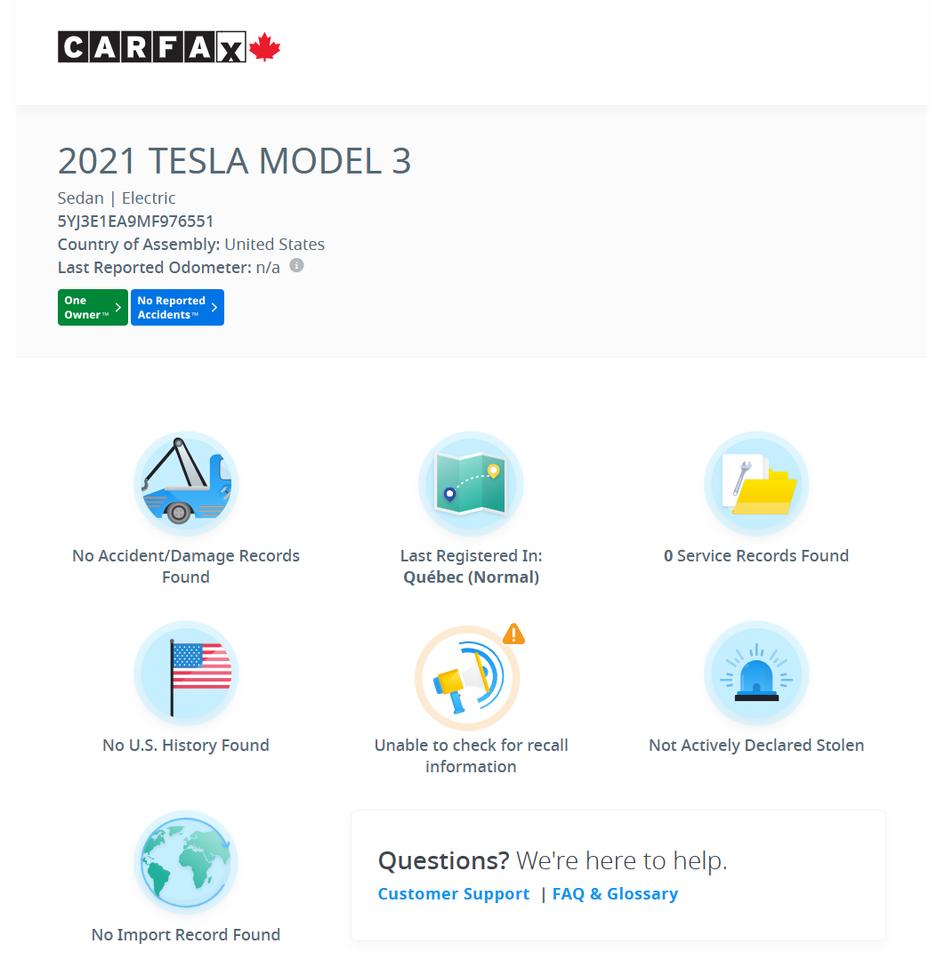 2021 Tesla Model 3 Standard Range Plus+ONE OWNER+CLEAN CARFAX Photo