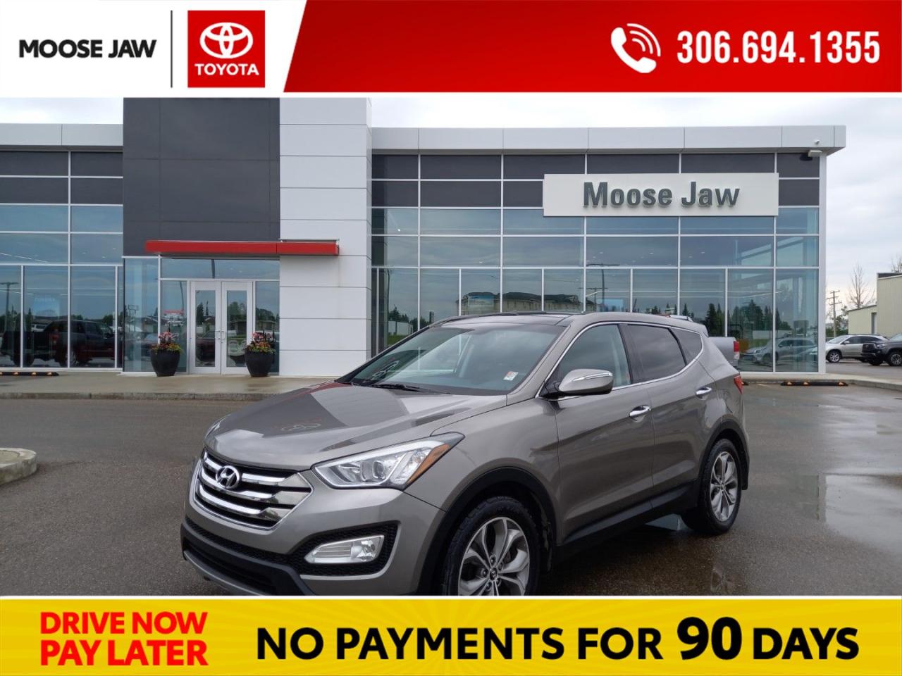 Used 2013 Hyundai Santa Fe Sport 2.0T Limited LOCAL TRADE WITH LOW MILEAGE for sale in Moose Jaw, SK