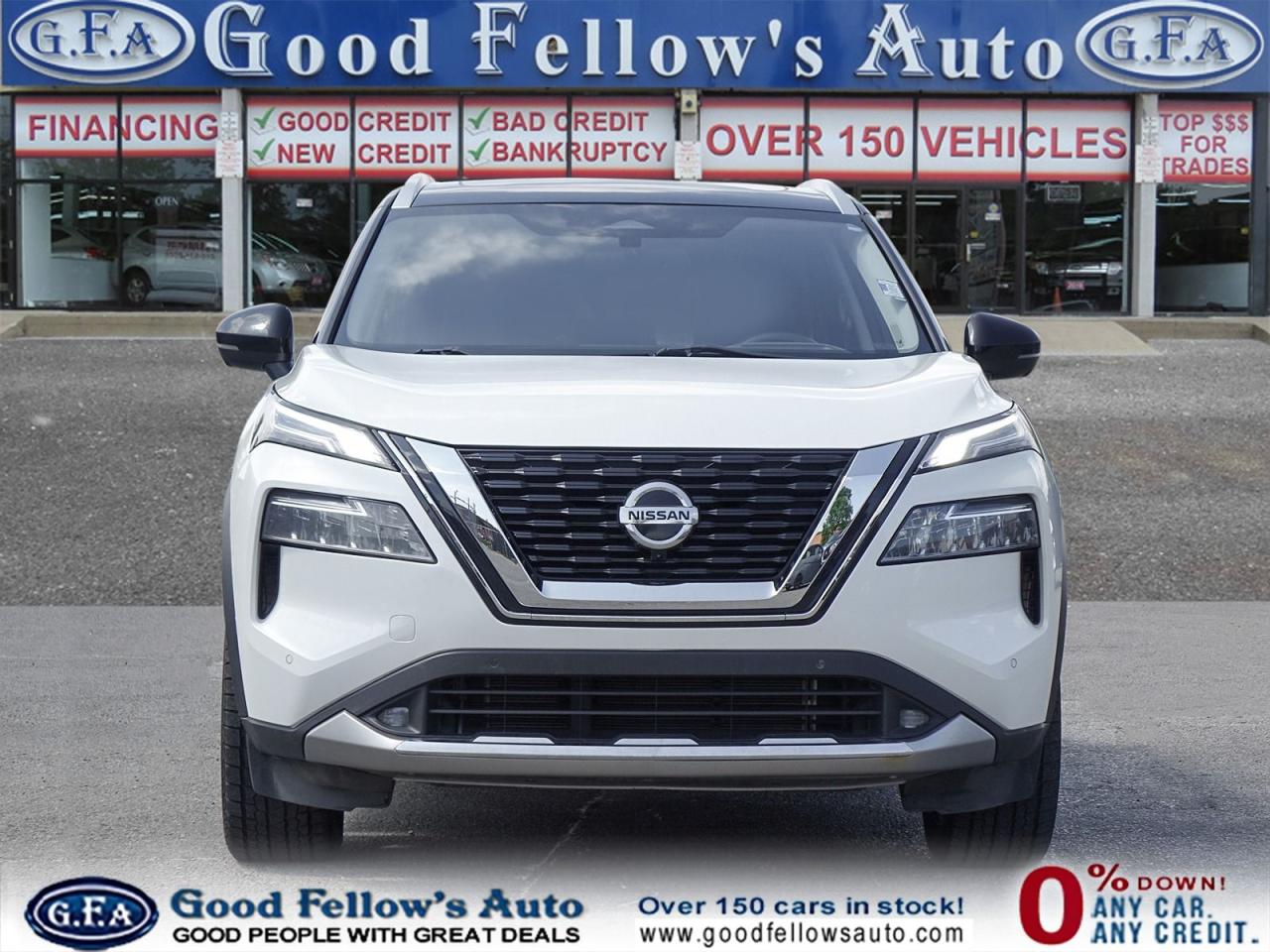 2021 Nissan Rogue PLATINUM MODEL, AWD, LEATHER, PANORAMIC ROOF, NAVI Photo2