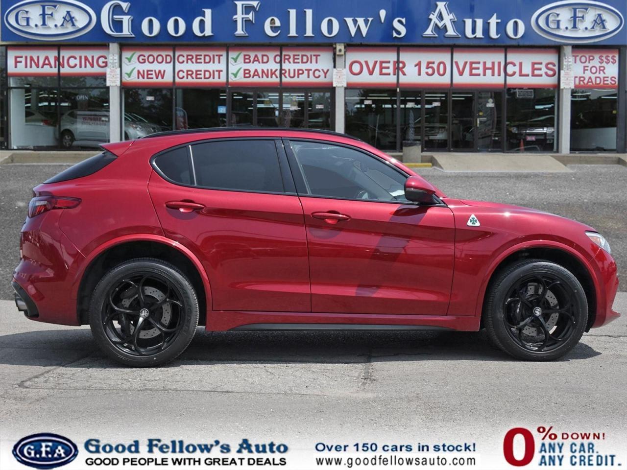 2019 Alfa Romeo Stelvio QUADRIFOGLIO, AWD,  LEATHER & SUEDE SEATS, POWER S - Photo #3