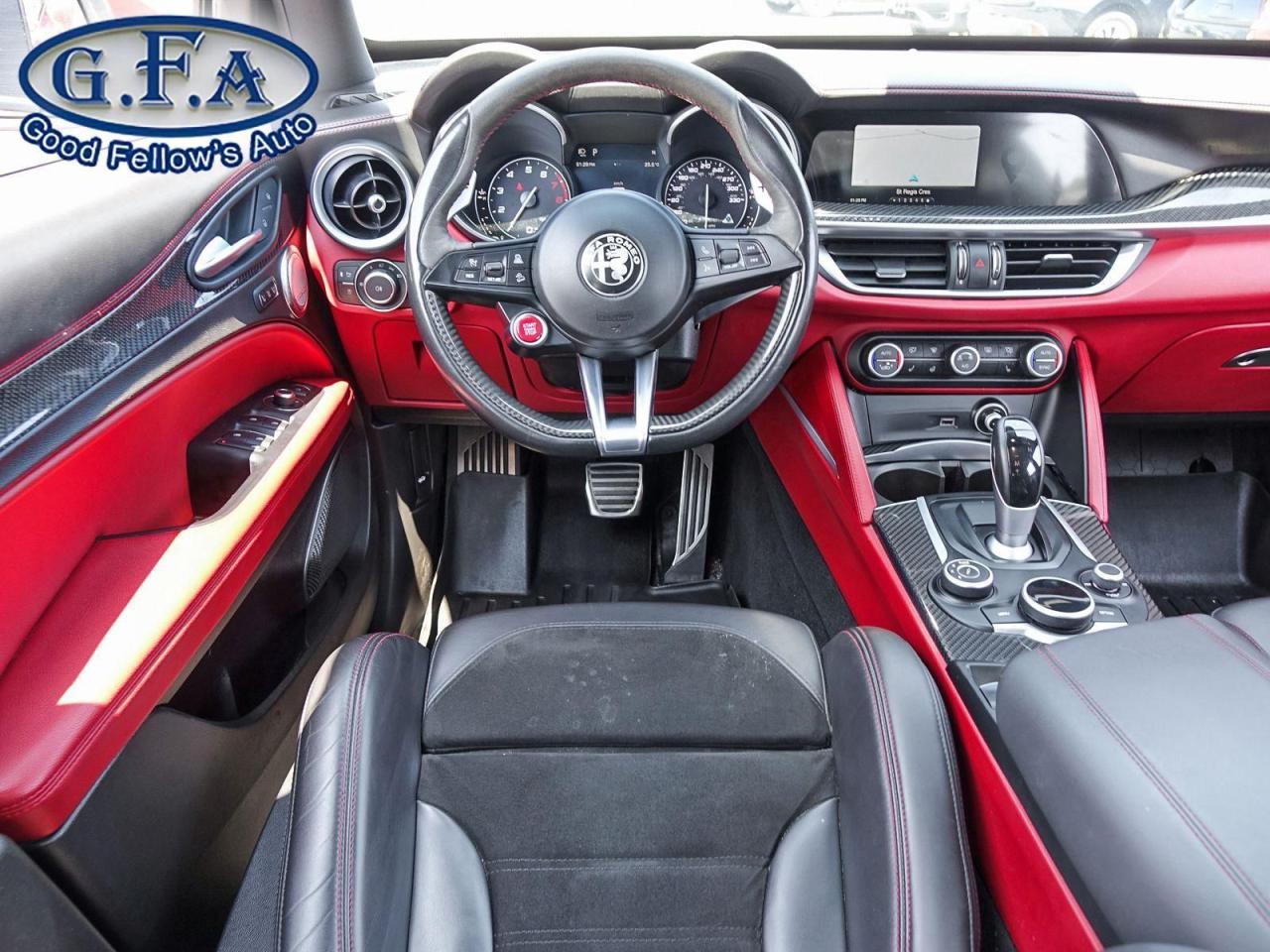 2019 Alfa Romeo Stelvio QUADRIFOGLIO, AWD,  LEATHER & SUEDE SEATS, POWER S - Photo #15