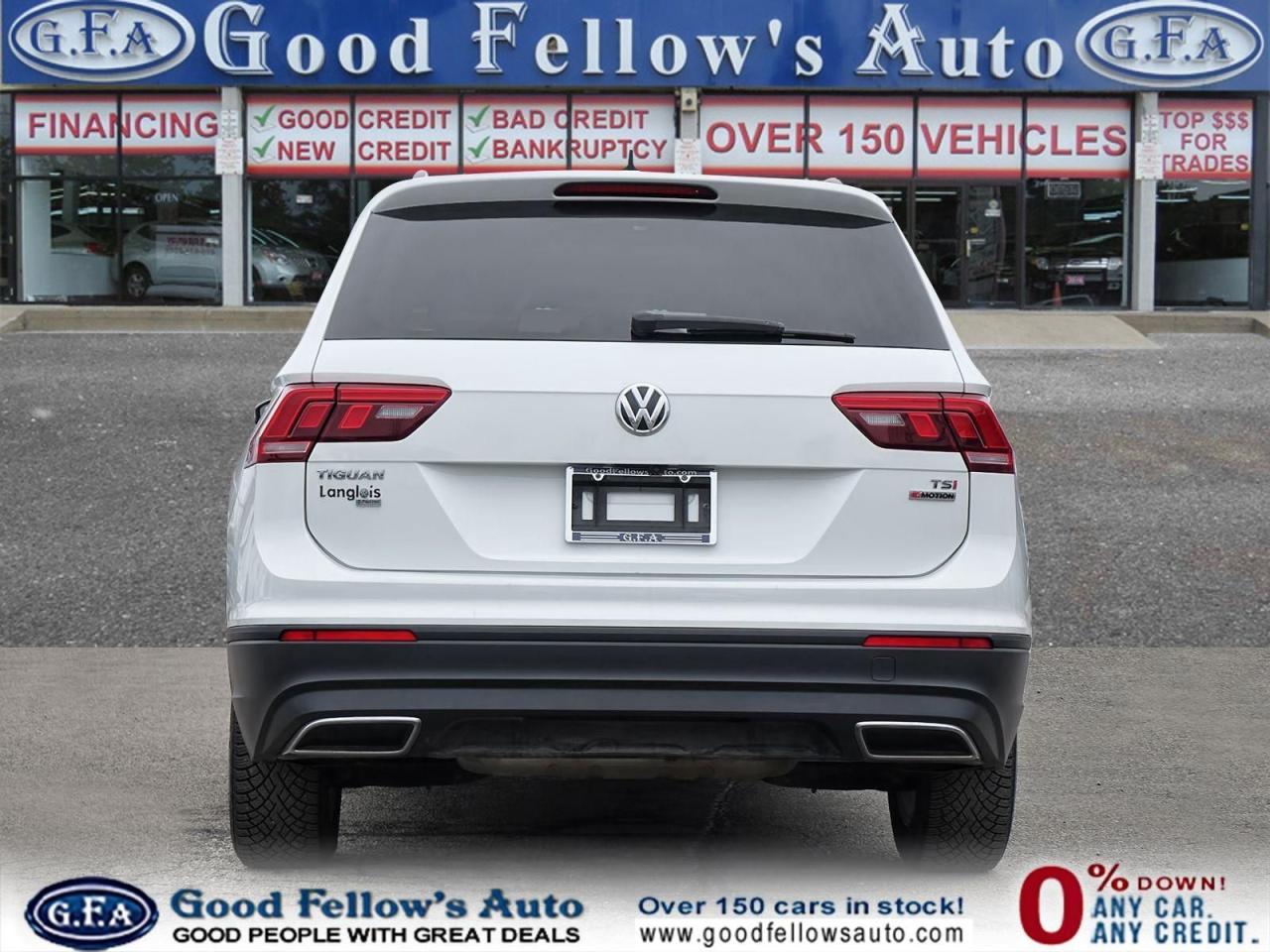 2018 Volkswagen Tiguan TRENDLINE MODEL, 4MOTION, REARVIEW CAMERA, ALLOY W - Photo #4
