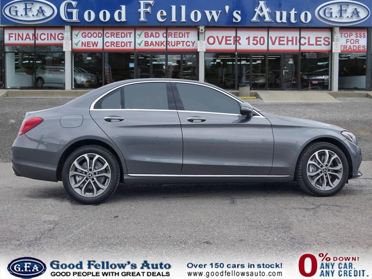 2018 Mercedes-Benz C-Class 4MATIC, LEATHER SEATS, PANORAMIC ROOF, NAVIGATION, - Photo #3