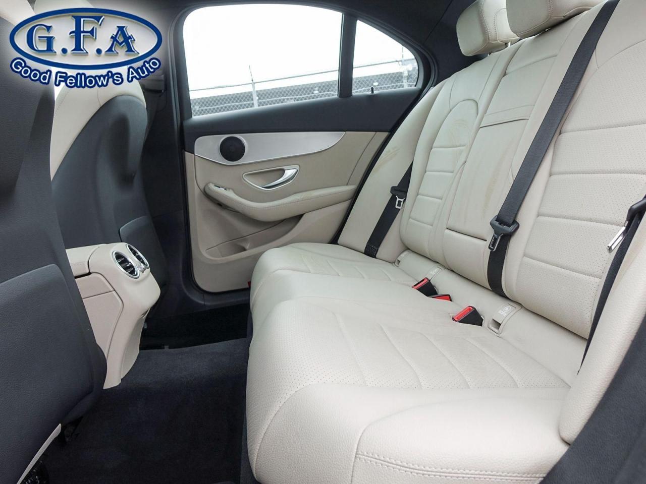 2018 Mercedes-Benz C-Class 4MATIC, LEATHER SEATS, PANORAMIC ROOF, NAVIGATION, - Photo #9