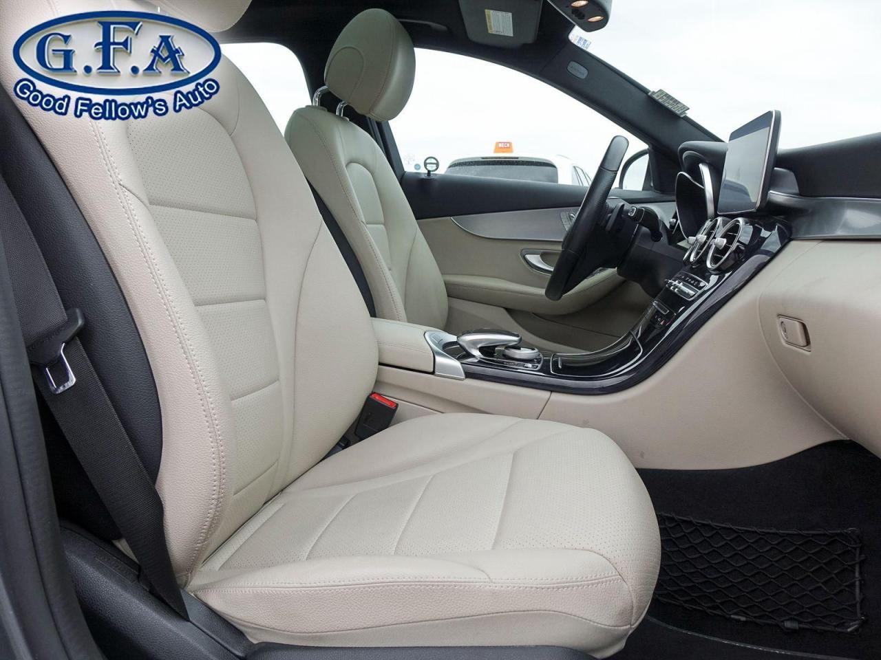 2018 Mercedes-Benz C-Class 4MATIC, LEATHER SEATS, PANORAMIC ROOF, NAVIGATION, - Photo #10