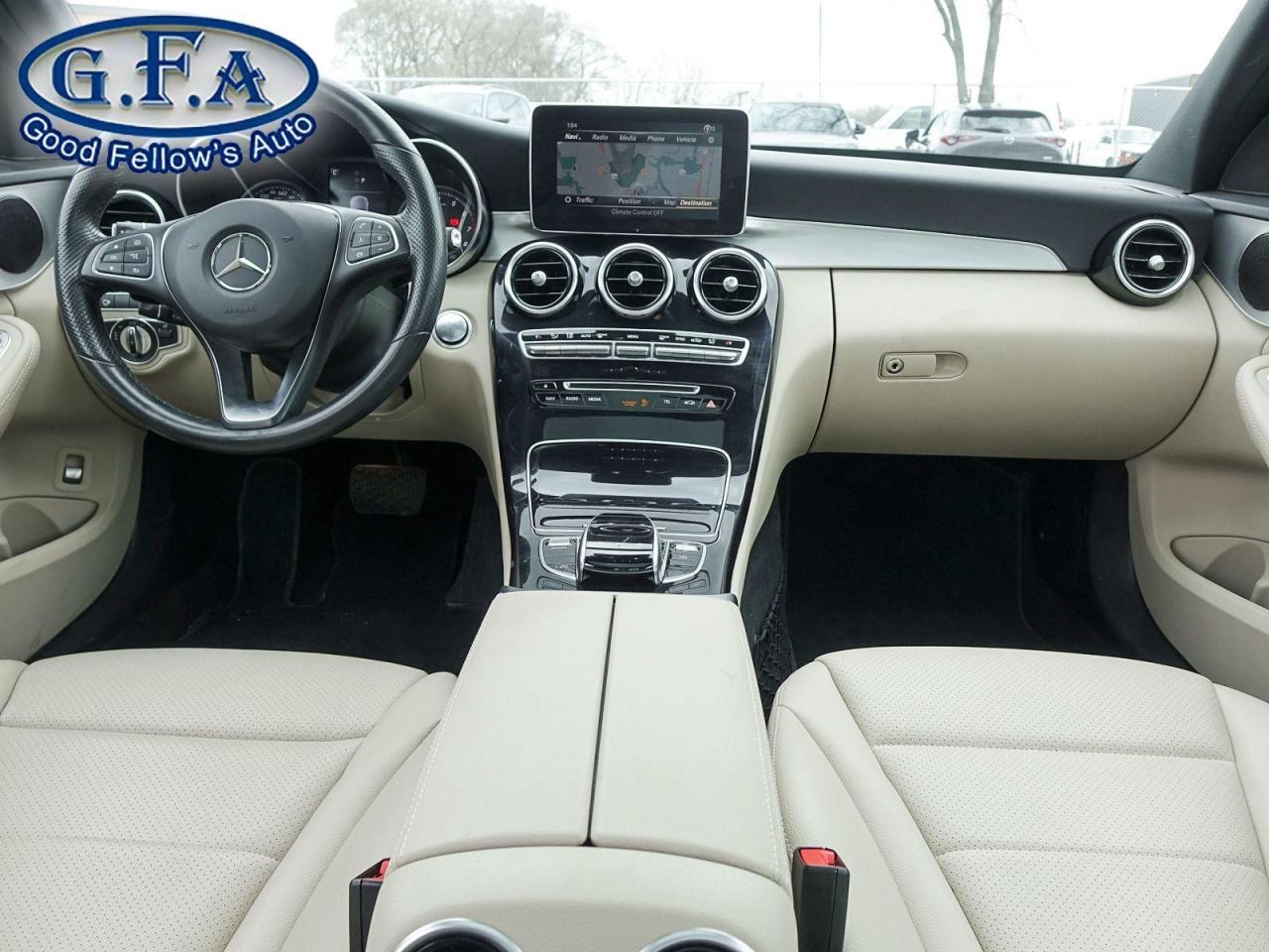 2018 Mercedes-Benz C-Class 4MATIC, LEATHER SEATS, PANORAMIC ROOF, NAVIGATION, - Photo #11