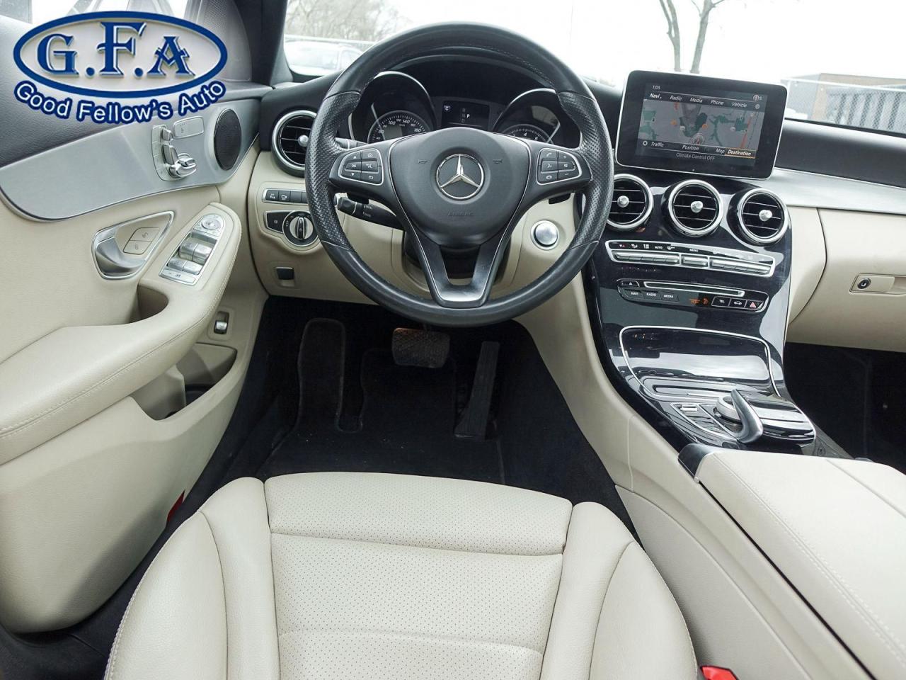 2018 Mercedes-Benz C-Class 4MATIC, LEATHER SEATS, PANORAMIC ROOF, NAVIGATION, - Photo #12