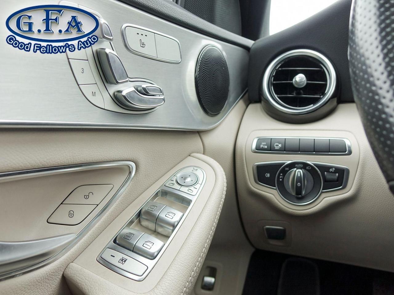 2018 Mercedes-Benz C-Class 4MATIC, LEATHER SEATS, PANORAMIC ROOF, NAVIGATION, - Photo #16