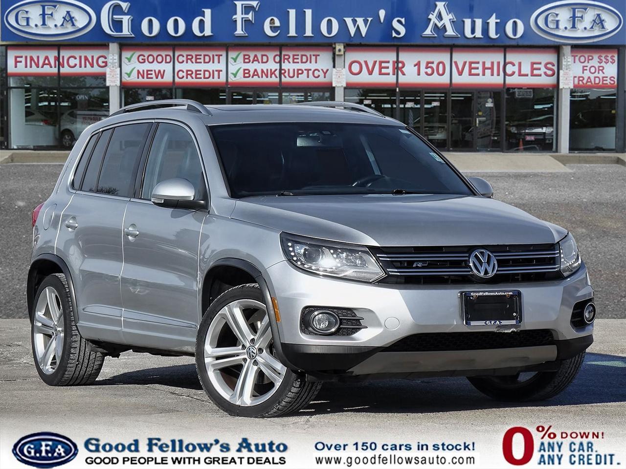 2014 Volkswagen Tiguan AWD, HIGHLINE MODEL, ALLOY WHEELS, PANORAMIC ROOF, - Photo #1