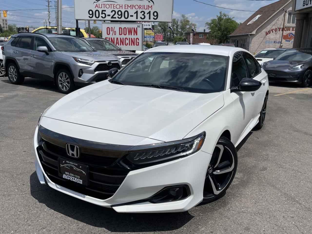 Used 2021 Honda Accord SE Pear White Push Start / Honda Sensing / Htd Seats for sale in Mississauga, ON
