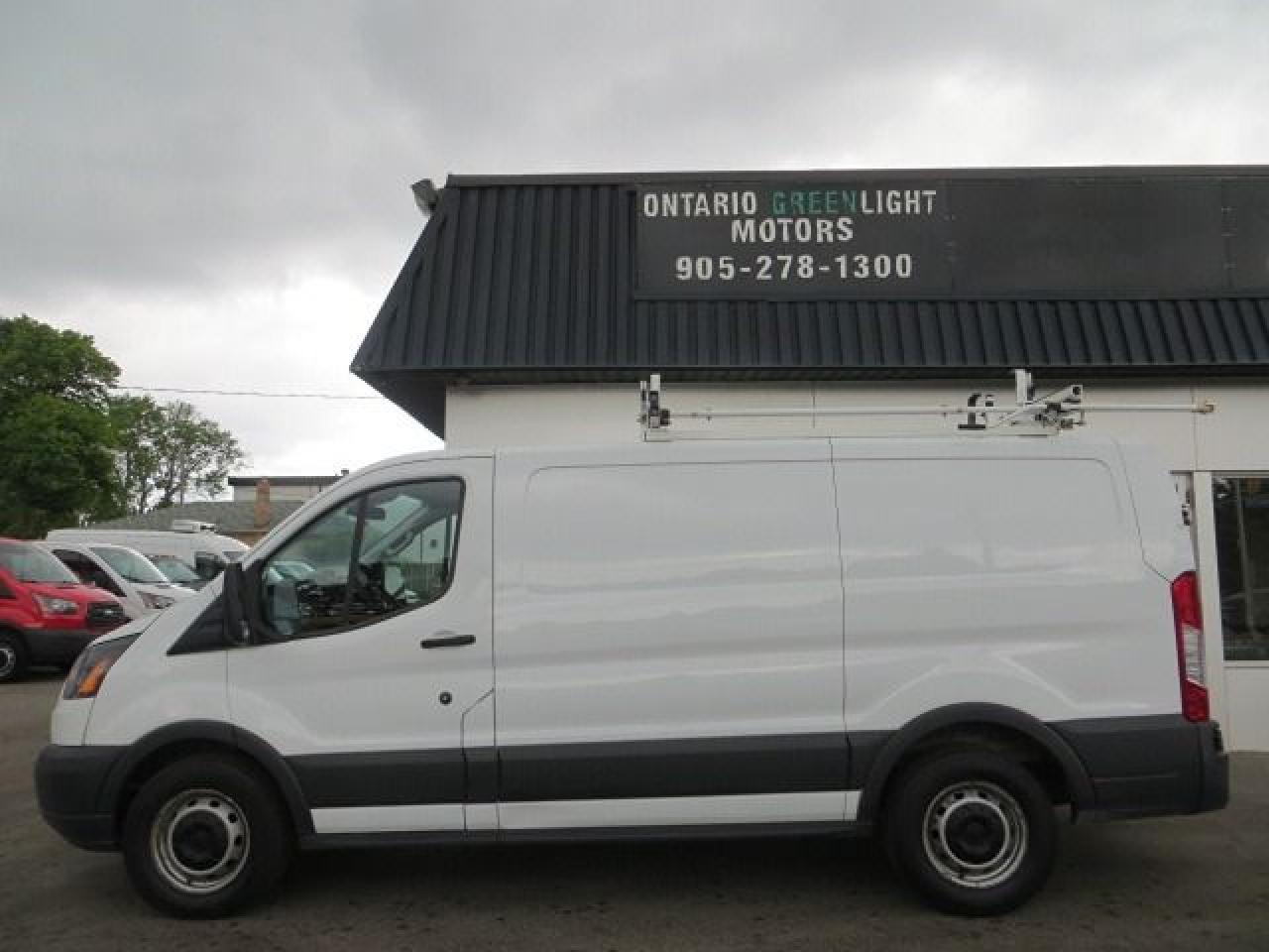 Used 2018 Ford Transit CERTIFIED, 3.7L, SHELVES, DROP DOWN LADDER RACKS for sale in Mississauga, ON