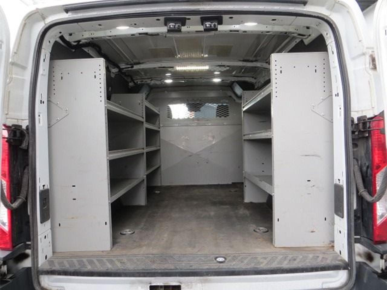 2018 Ford Transit CERTIFIED, 3.7L, SHELVES, DROP DOWN LADDER RACKS - Photo #8