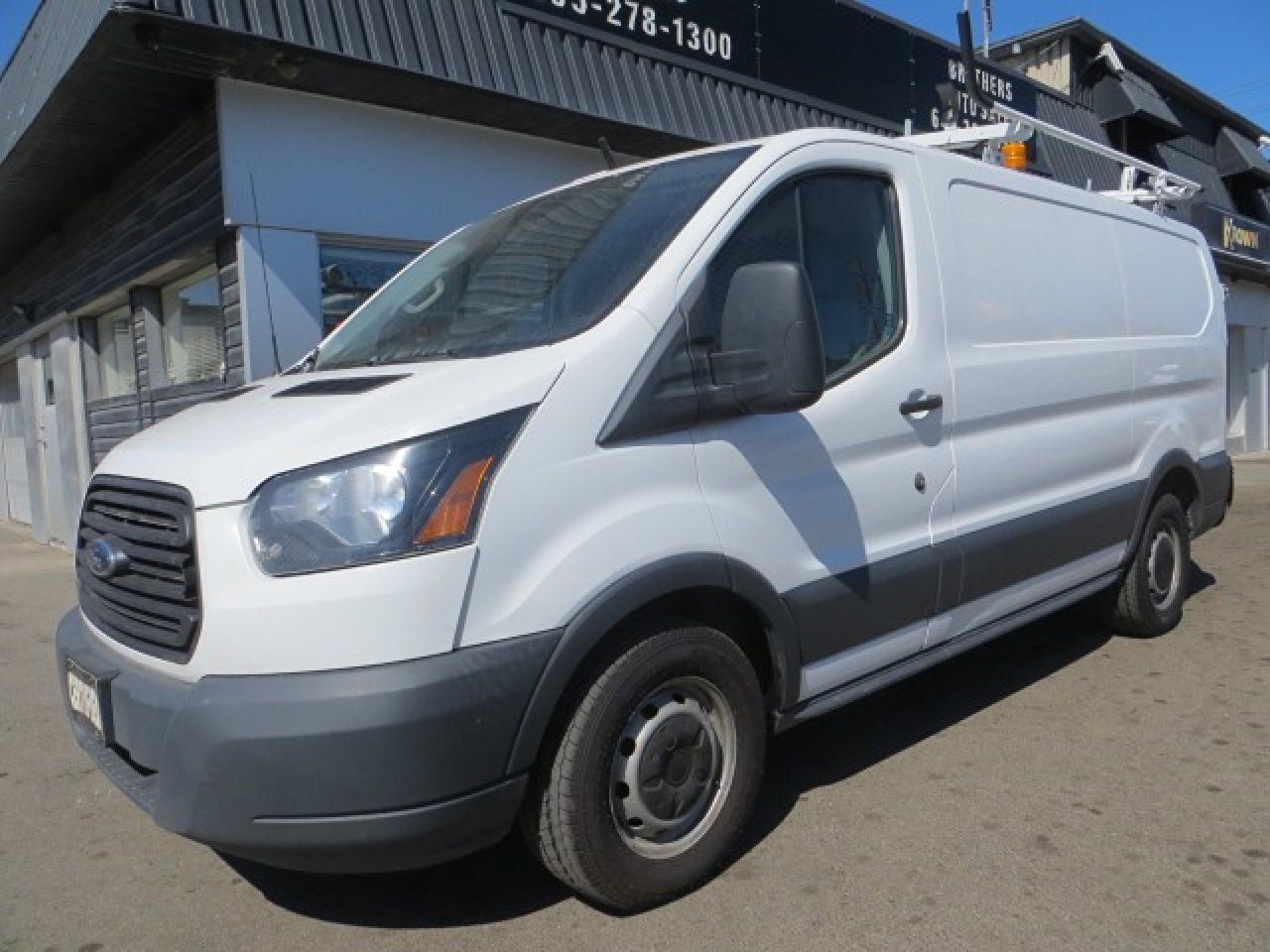 2018 Ford Transit CERTIFIED, 3.7L, SHELVES, ladder racks, dvider - Photo #2