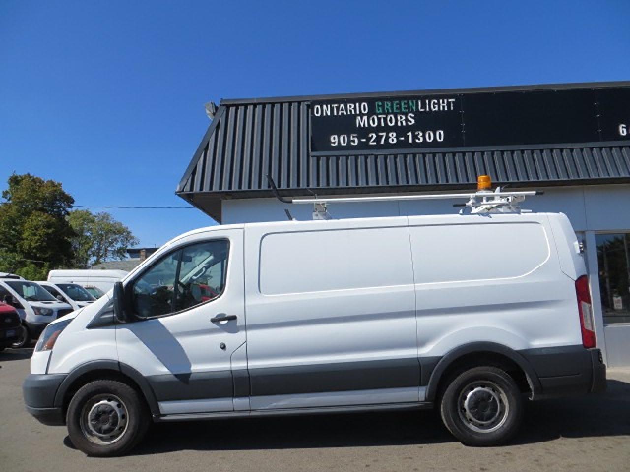 Used 2018 Ford Transit CERTIFIED, 3.7L, SHELVES, ladder racks, dvider for sale in Mississauga, ON