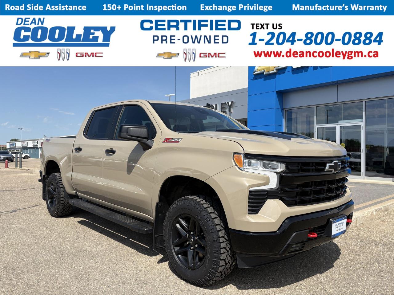 Used 2023 Chevrolet Silverado 1500 LT Trail Boss for sale in Dauphin, MB