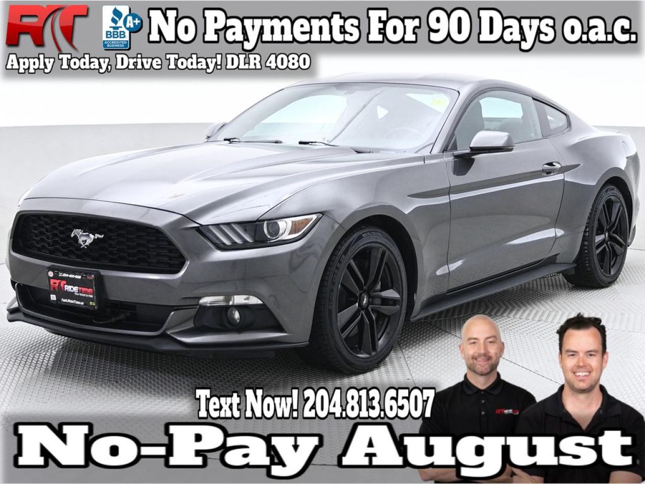 Used 2015 Ford Mustang EcoBoost Premium for sale in Winnipeg, MB