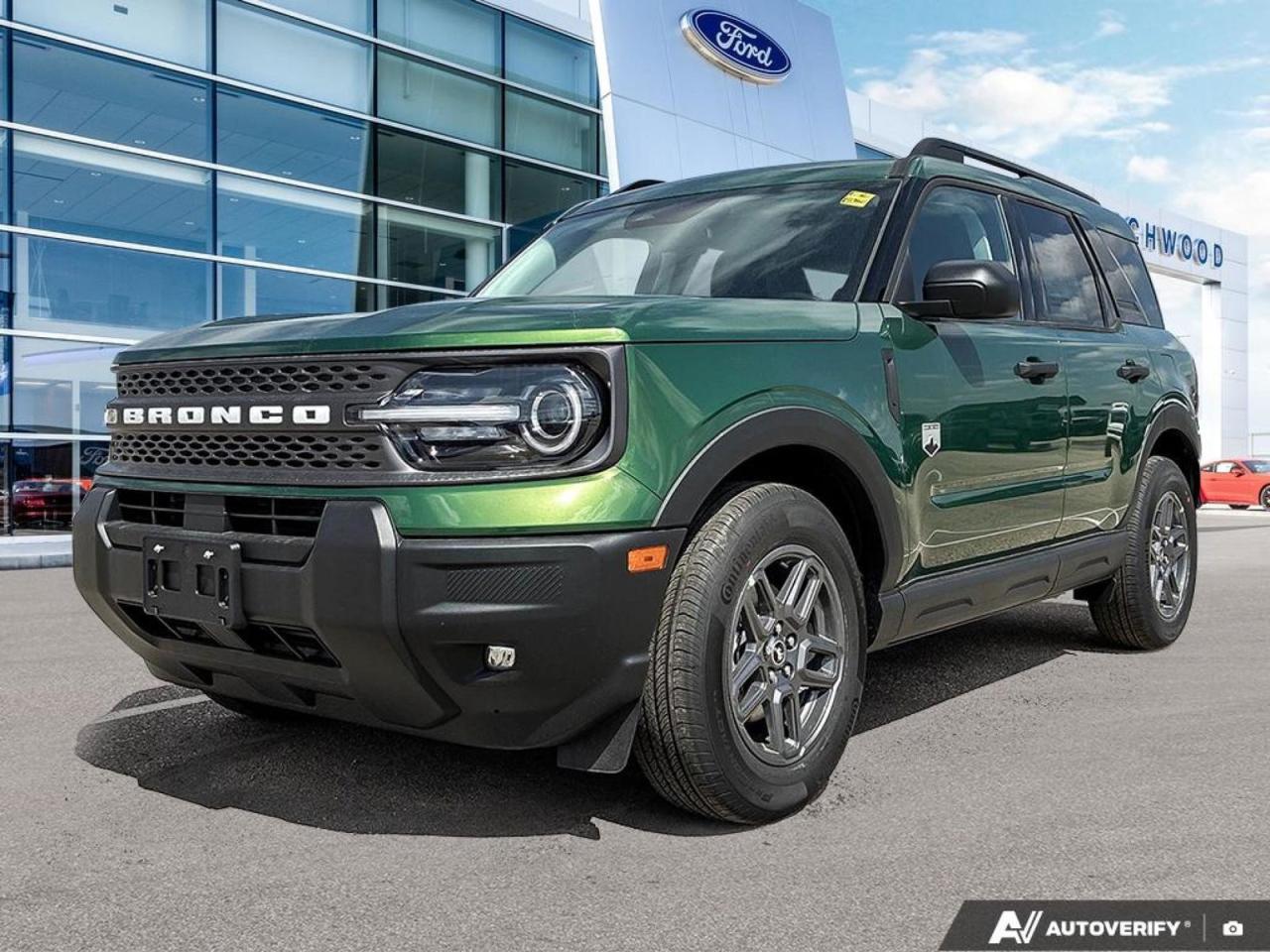 New 2025 Ford Bronco Sport Big Bend 200A | 1.5L | Convenience PKG | Remote Start for sale in Winnipeg, MB