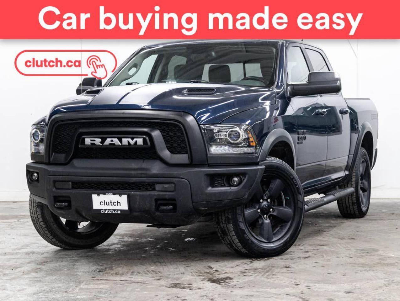 Used 2019 RAM 1500 Classic Warlock 4x4 w/ Apple CarPlay & Android Auto, Power Moonroof, Nav for sale in Toronto, ON