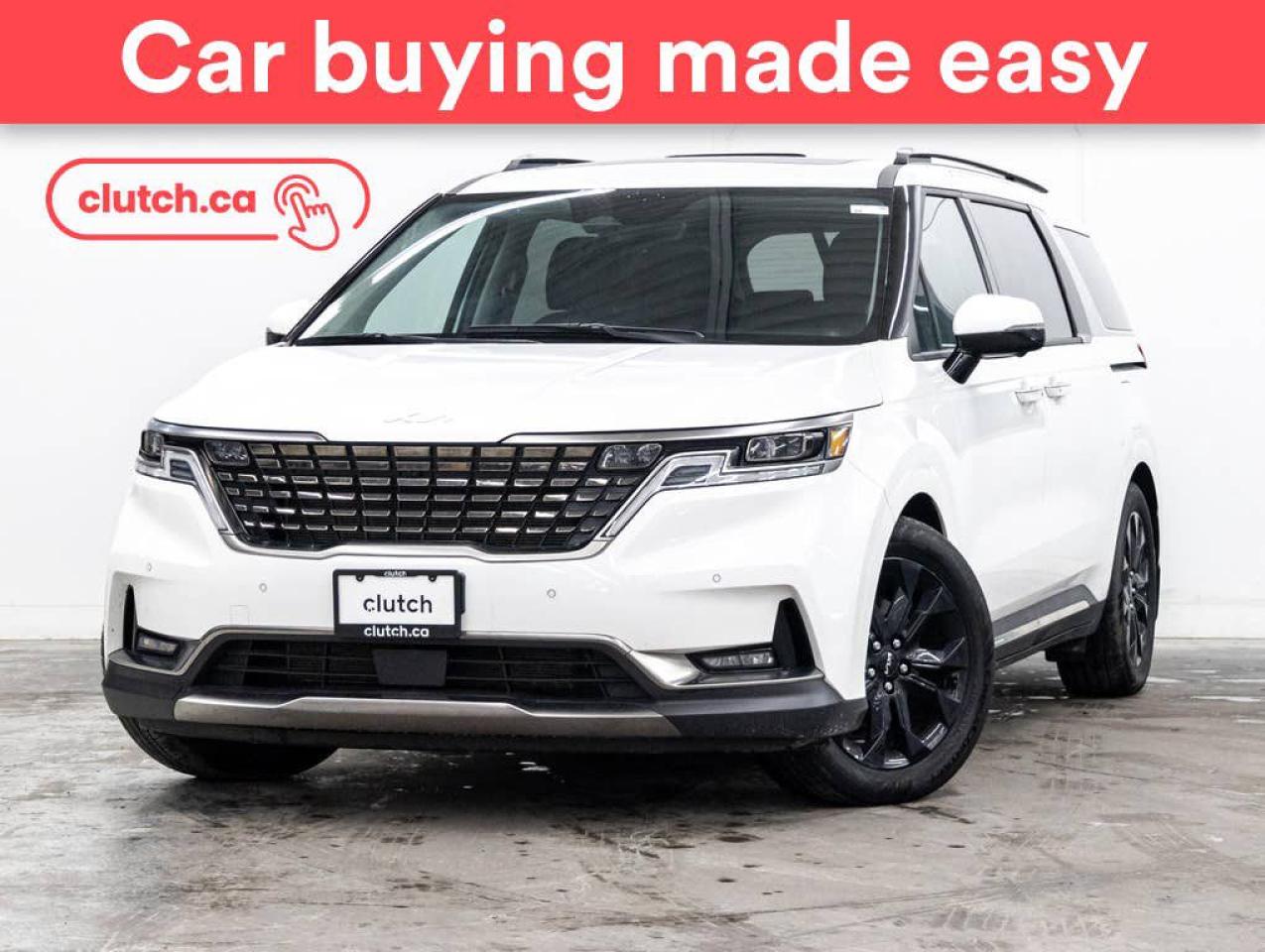 Used 2024 Kia Carnival SX w/ Apple CarPlay & Android Auto, Sunroof, 360 Cam for sale in Toronto, ON