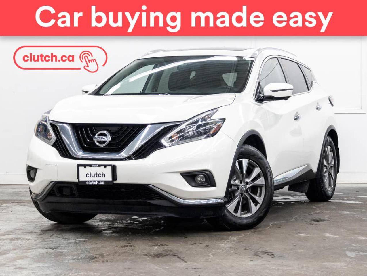 Used 2018 Nissan Murano SL AWD w/Apple CarPlay & Android Auto, Heated Front Seats, Backup Cam for sale in Toronto, ON