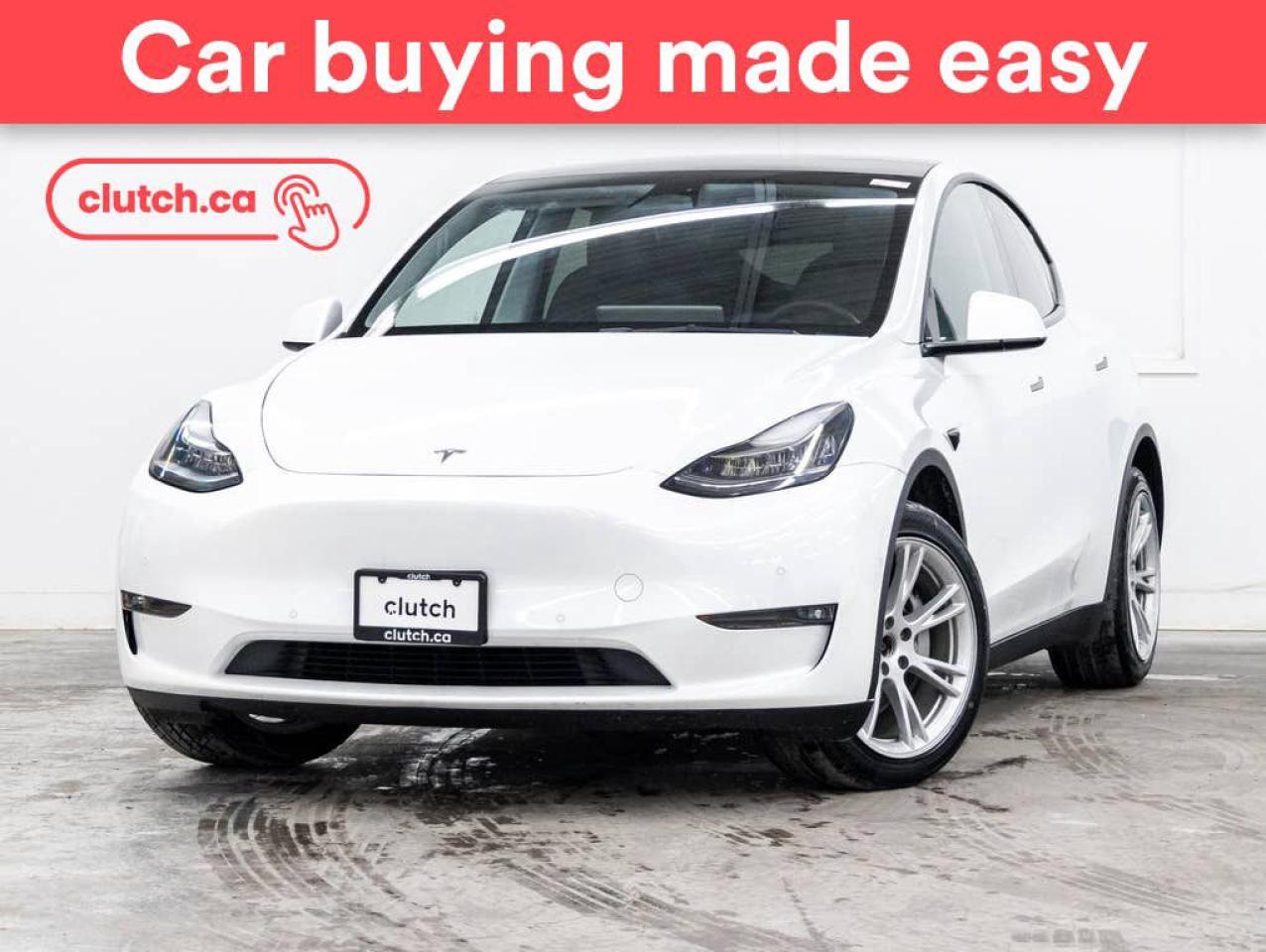 Used 2021 Tesla Model Y Long Range AWD w/ Nav, Heated Steering Wheel, Wireless Charging for sale in Toronto, ON