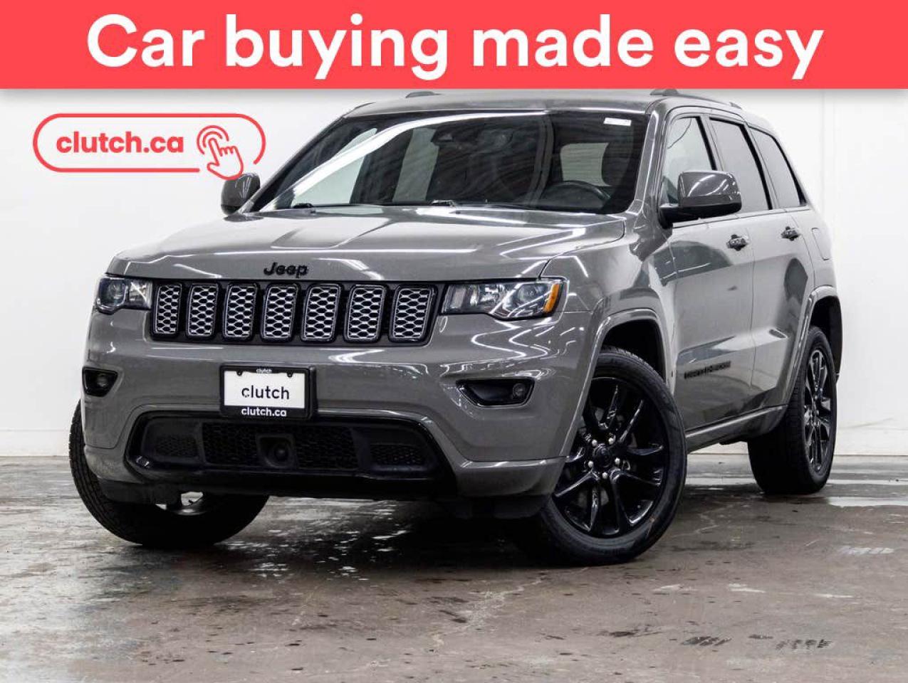 Used 2021 Jeep Grand Cherokee Altitude 4x4 w/Apple CarPlay & Android Auto, Heated Front Seats, Backup Cam for sale in Toronto, ON