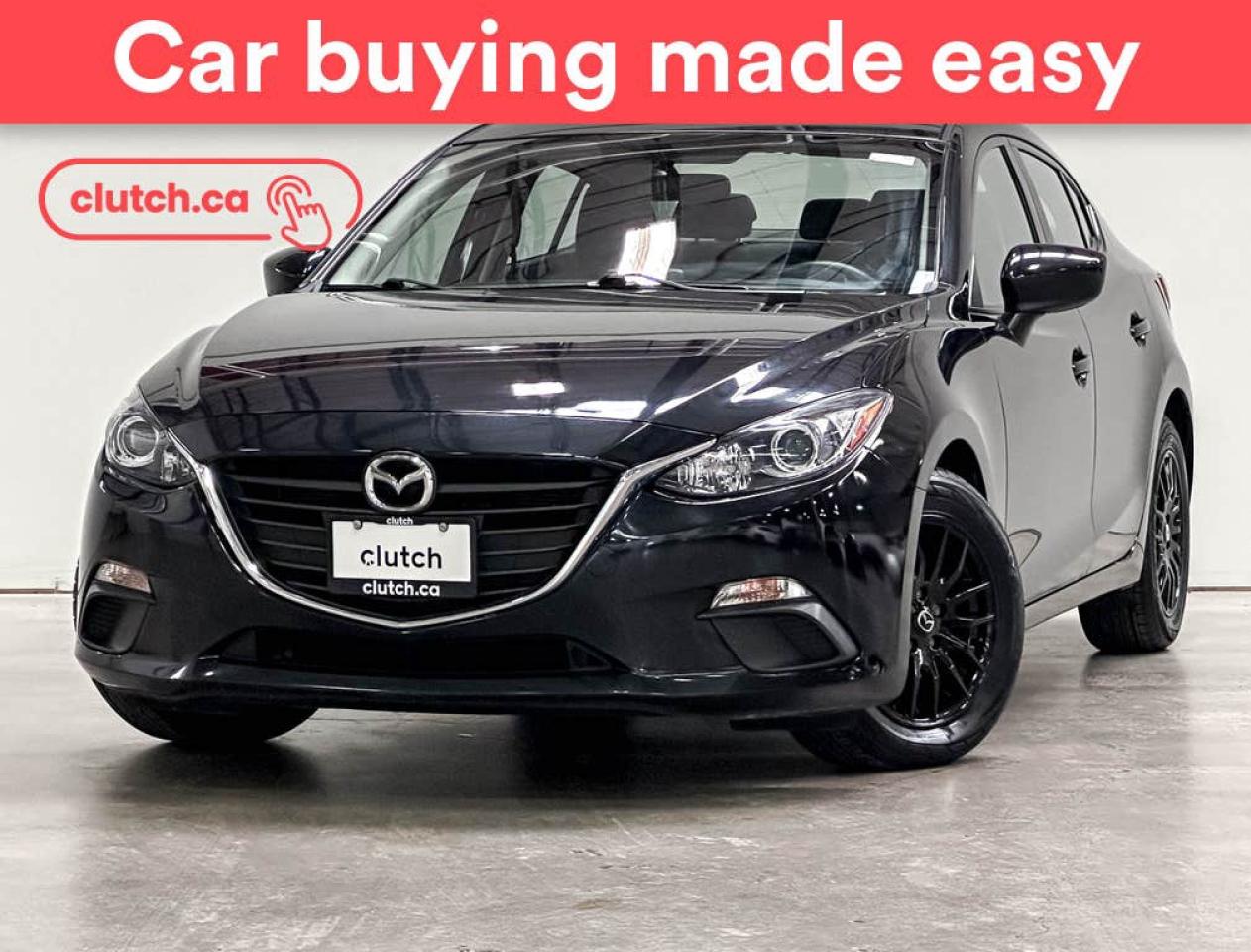 Used 2016 Mazda MAZDA3 GX w/ Cruise Control, Bluetooth, Rearview Cam for sale in Toronto, ON