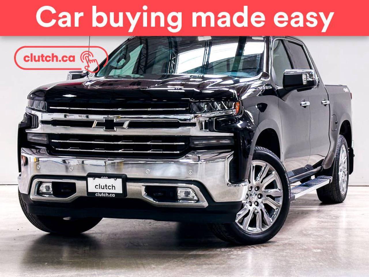 Used 2020 Chevrolet Silverado 1500 LTZ 4WD w/ Apple CarPlay, Heated Front Seats, Rearview Cam for sale in Toronto, ON