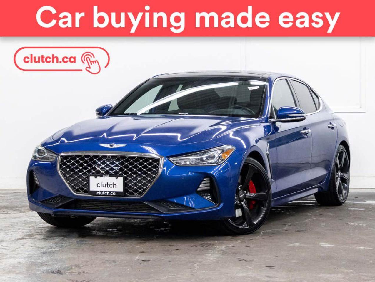 Used 2021 Genesis G70 Prestige 3.3T AWD w/ Apple CarPlay & Android Auto, Rearview Cam, Nav for sale in Toronto, ON