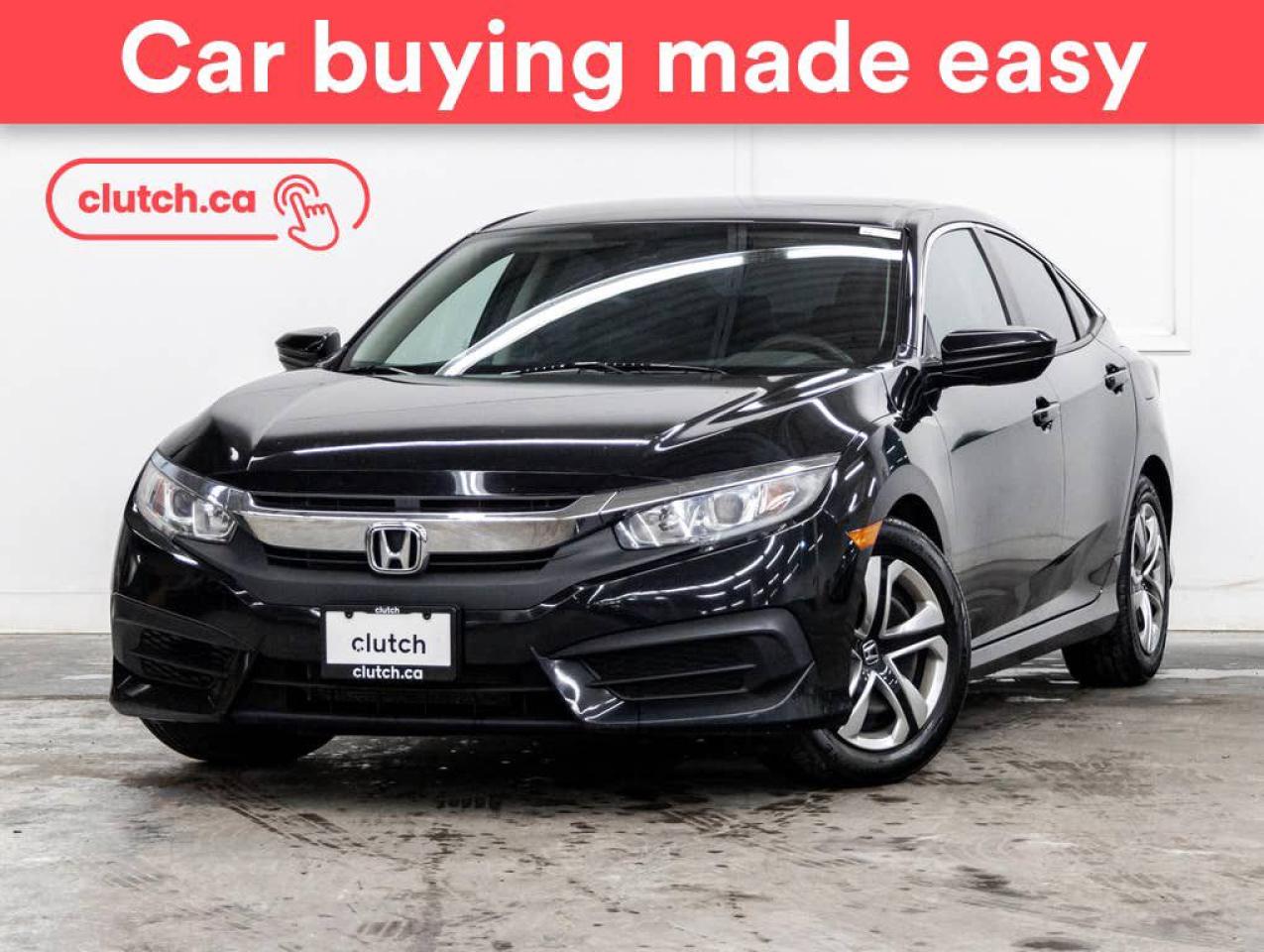 Used 2018 Honda Civic LX w/Apple Carplay & Android Auto, Heated Front Seats, Backup Cam for sale in Toronto, ON