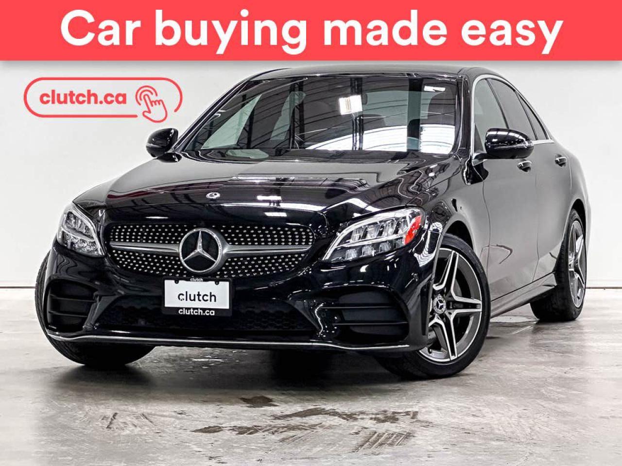 Used 2020 Mercedes-Benz C-Class C 300 4MATIC w/ Apple CarPlay, Heated Front Seats, Rearview Cam for sale in Toronto, ON