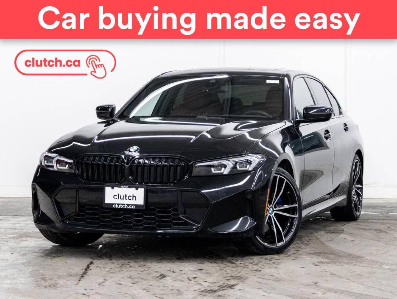 Used 2023 BMW 3 Series 330i xDrive AWD w/Apple CarPlay & Android Auto, Heated Front Seats, Backup Cam for sale in Toronto, ON