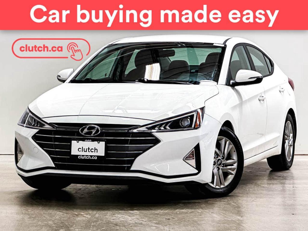 Used 2020 Hyundai Elantra Preferred w/ Apple CarPlay, Heated Front Seats, Rearview Cam for sale in Toronto, ON