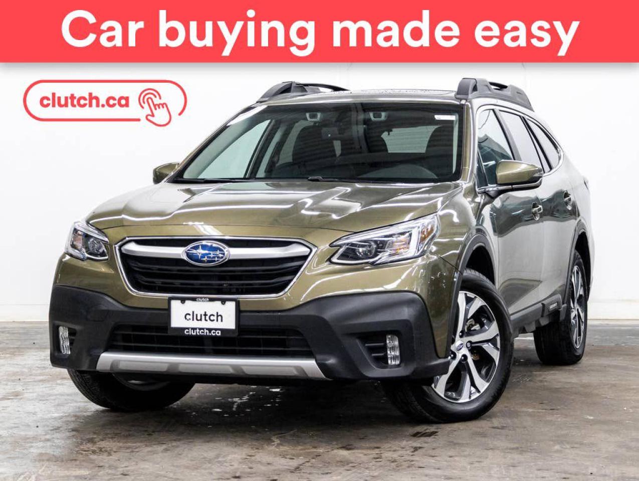Used 2022 Subaru Outback Limited AWD w/ Apple CarPlay & Android Auto, Rearview Cam, Nav for sale in Toronto, ON
