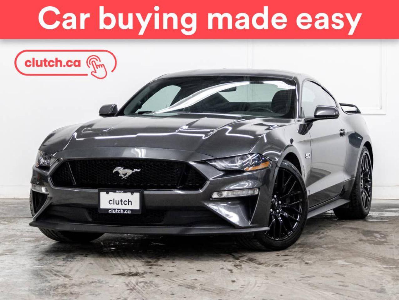 Used 2019 Ford Mustang GT w/Apple CarPlay, Cruise Control, Rearview Cam for sale in Toronto, ON