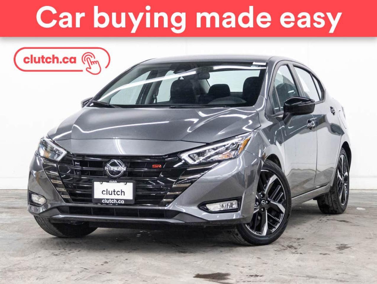 Used 2024 Nissan Versa SR w/Apple CarPlay & Android Auto, Heated Front Seats, Backup Cam for sale in Toronto, ON