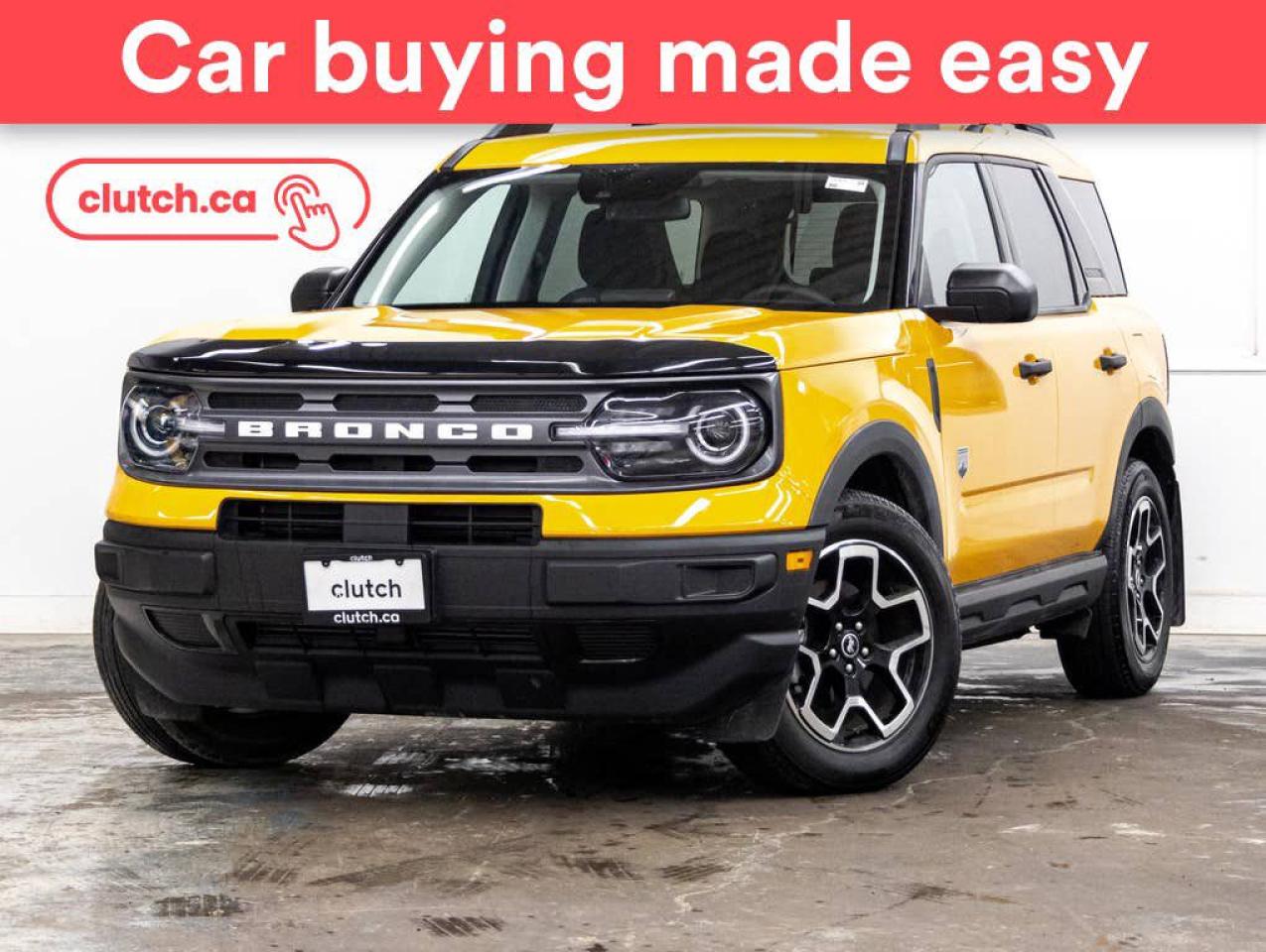 Used 2022 Ford Bronco Sport Big Bend 4x4 w/Apple CarPlay, Heated Front Seats, Rearview Cam for sale in Toronto, ON