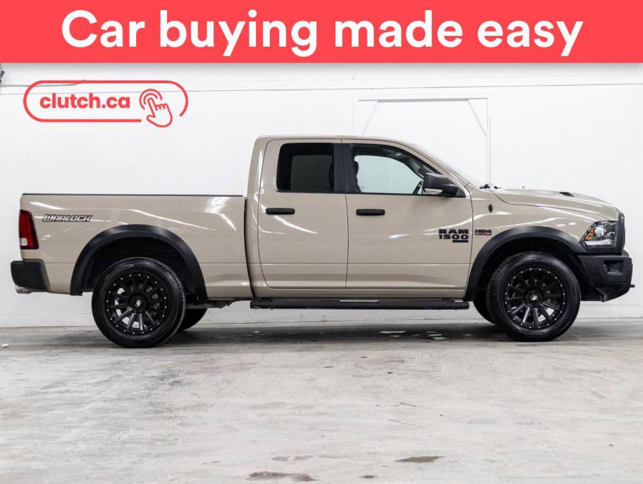 Used 2019 RAM 1500 Classic Warlock Quad Cab 4X4 w/ Apple CarPlay & Android Auto, Rearview Cam, Dual Zone A/C for sale in Toronto, ON