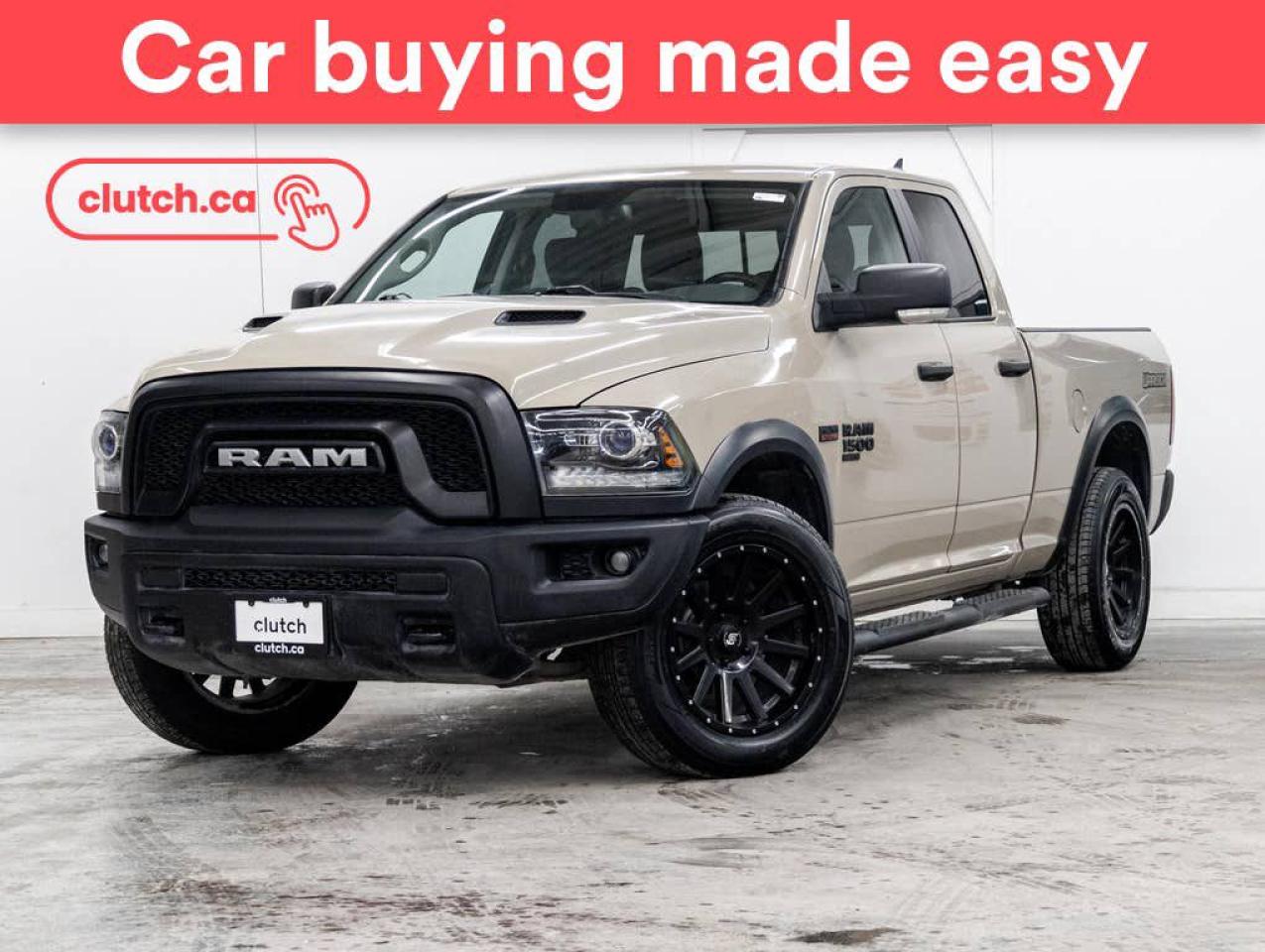 Used 2019 RAM 1500 Classic Warlock Quad Cab 4X4 w/ Apple CarPlay & Android Auto, Rearview Cam, Dual Zone A/C for sale in Toronto, ON