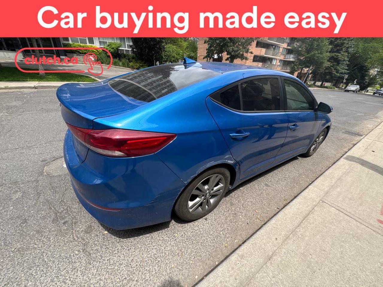 Used 2018 Hyundai Elantra GL w/ Apple CarPlay & Android Auto, Rearview Cam, Climate Control for sale in Toronto, ON