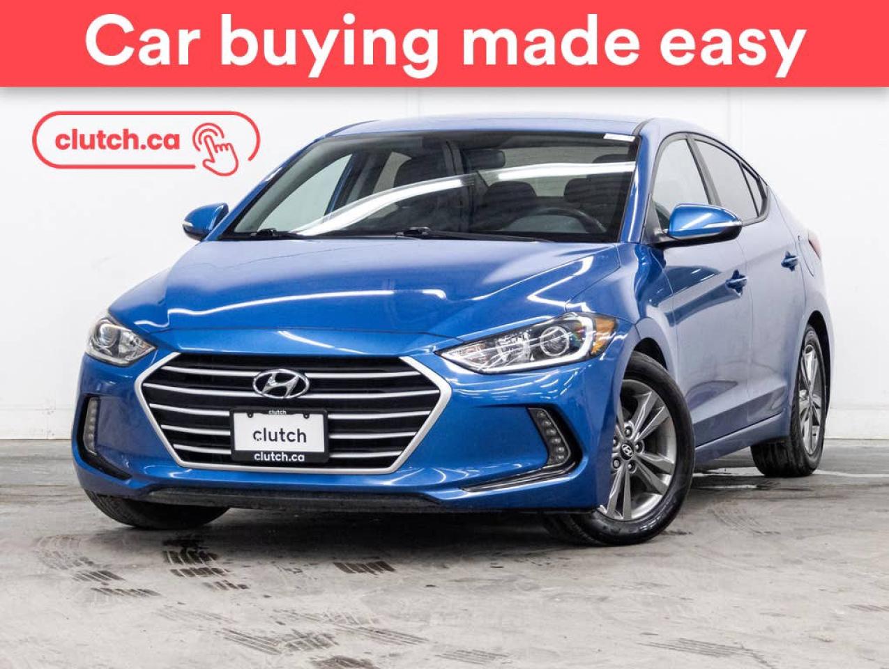 Used 2018 Hyundai Elantra GL w/ Apple CarPlay & Android Auto, Rearview Cam, Climate Control for sale in Toronto, ON