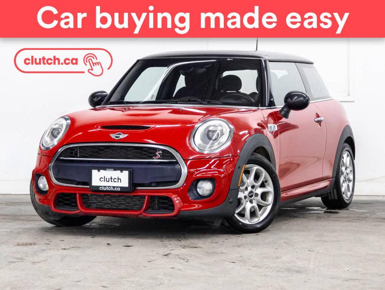 Used 2016 MINI 3 Door Cooper S w/ Front Heated Seats, Dual Zone A/C, Sunroof for sale in Toronto, ON
