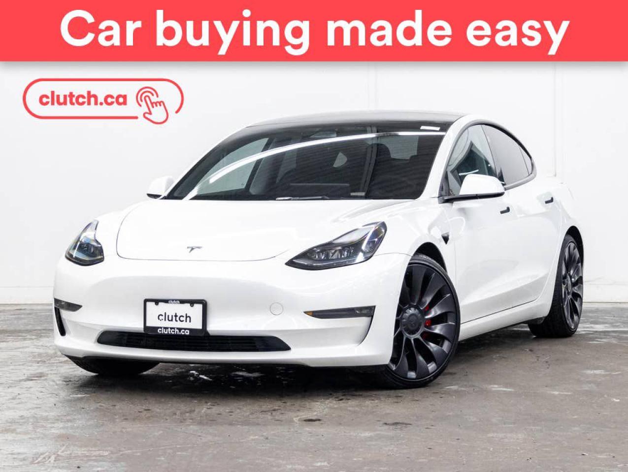 Used 2021 Tesla Model 3 Performance AWD w/ Front Heated Seats, Rearview Cam, Climate Control for sale in Toronto, ON