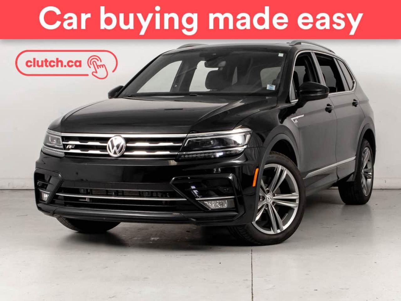 Used 2020 Volkswagen Tiguan Highline AWD w/ Apple CarPlay & Android Auto, Rearview Cam, Dual Zone A/C for sale in Bedford, NS