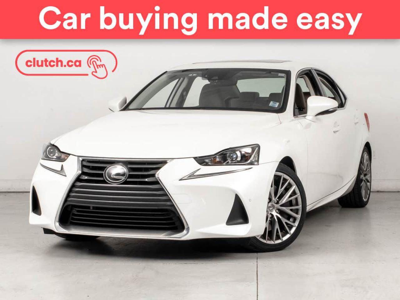 Used 2018 Lexus IS 300 w/ Nav, Power Moonroof, Rearview Cam for sale in Bedford, NS