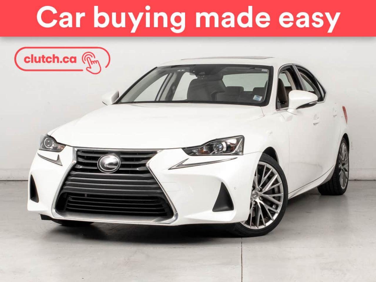 Used 2018 Lexus IS 300 w/ Nav, Power Moonroof, Rearview Cam for sale in Bedford, NS