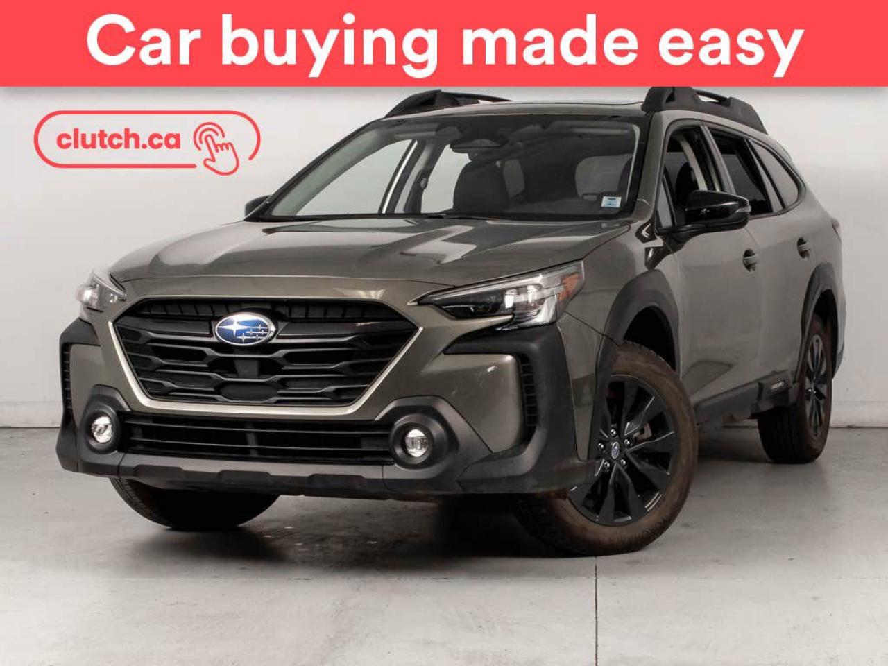Used 2024 Subaru Outback Onyx w/ Apple CarPlay & Android Auto, Dual Zone A/C, Power Sunroof for sale in Bedford, NS