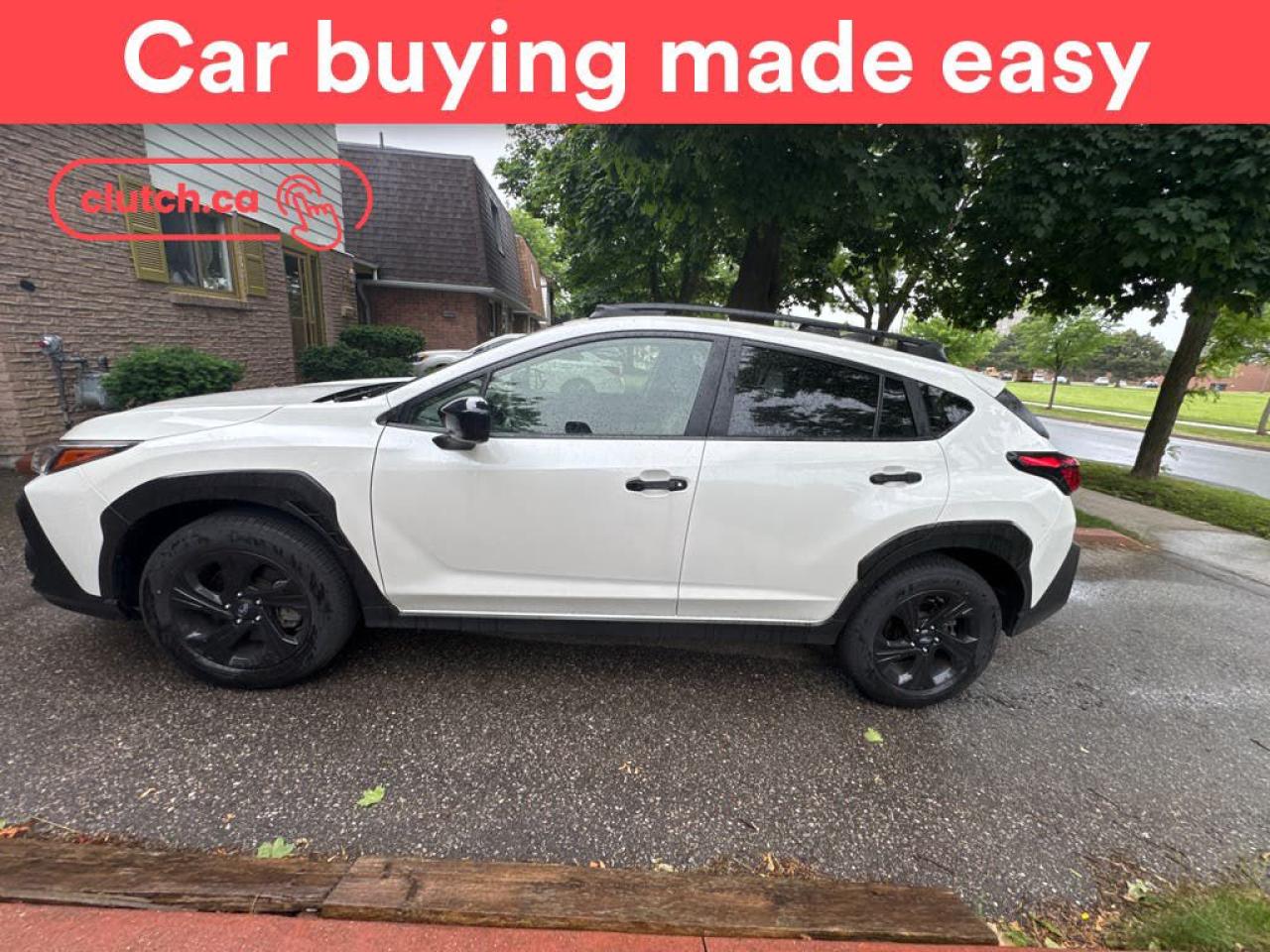 Used 2024 Subaru XV Crosstrek Convenience AWD w/ Apple CarPlay & Android Auto, Rearview Cam, Dual Zone A/C for sale in Toronto, ON