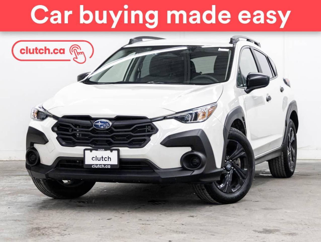 Used 2024 Subaru XV Crosstrek Convenience AWD w/ Apple CarPlay & Android Auto, Rearview Cam, Dual Zone A/C for sale in Toronto, ON